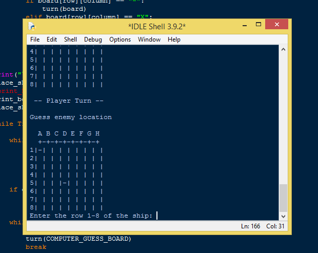 How To Make A Simple Battleship Game In Python